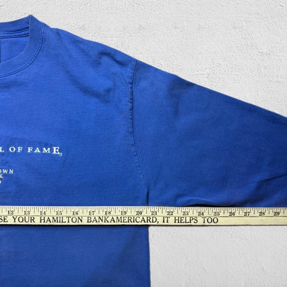 Vintage Gear for Sports Baseball Hall of Fame Big Cotton Long Sleeve L - Picture 5 of 6